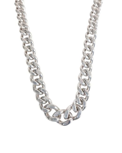 Jil Sander Metallic Dm5 Necklace for men