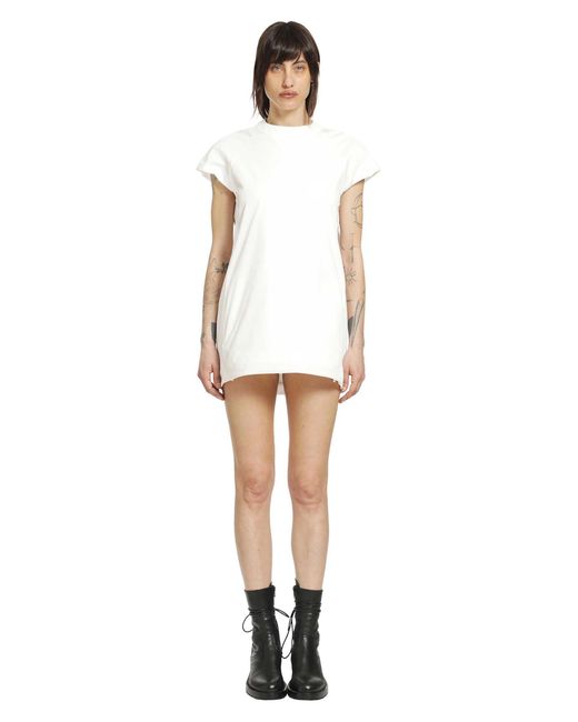 Sacai White Poplin Dress