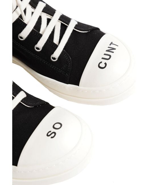 Rick Owens Black Tower Sneaks for men