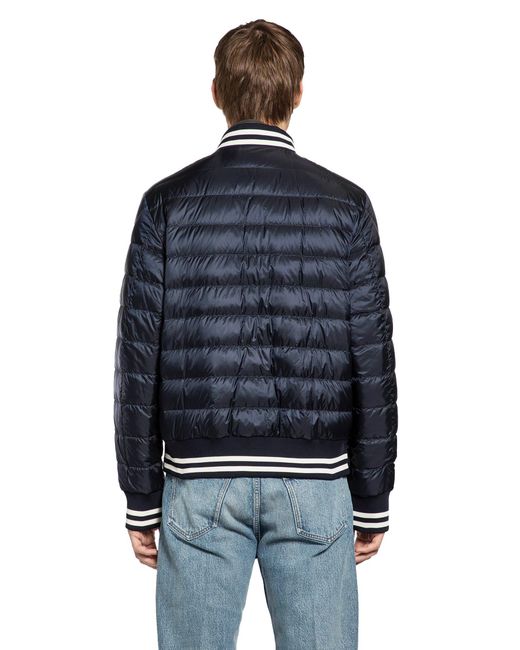 Moncler Black Reversible Padded Bomber Jacket Prieure for men