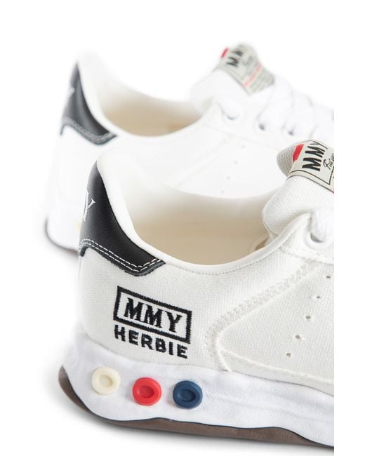 Maison Mihara Yasuhiro White Herbie Og Sole Sneakers for men