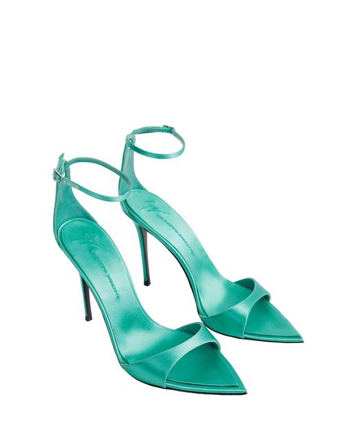 Giuseppe Zanotti Blue X Antonioli Intriigo Strap Sandals