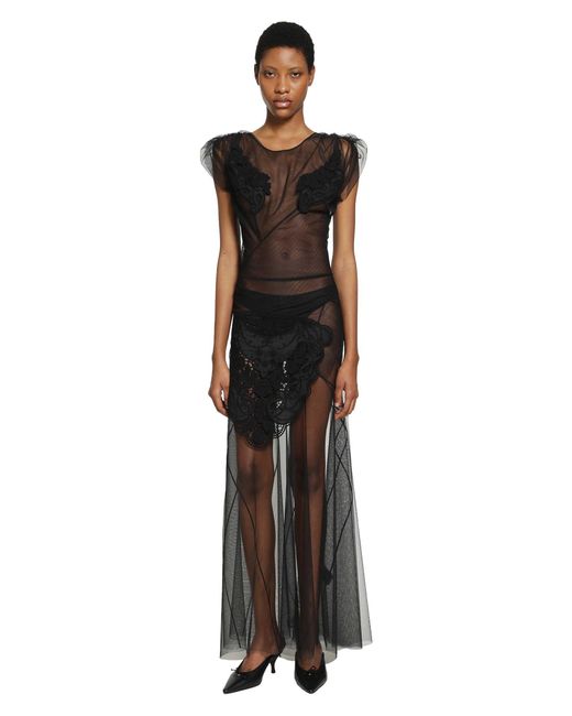 Vivienne Westwood Black Justina Long Dress