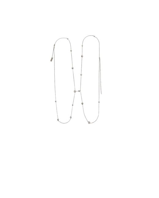 Panconesi White Diamanti Body Chain for men