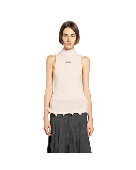Fendi White Tops