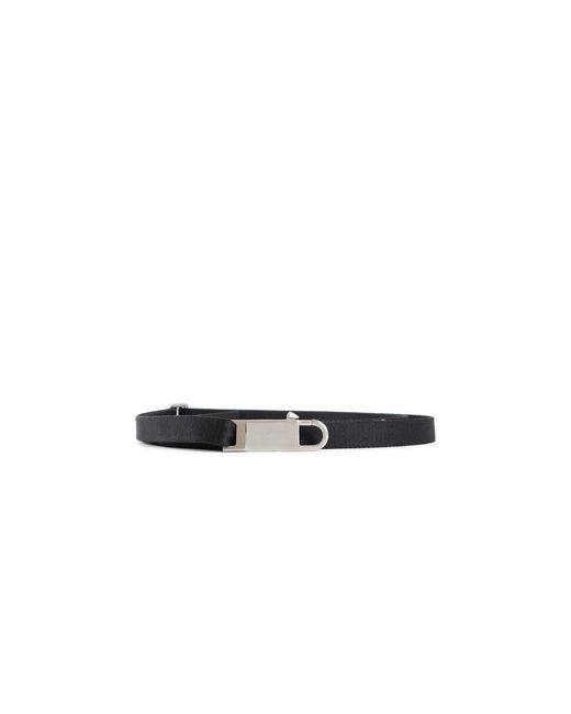 Rick Owens Black Concordians Disco Belt for men