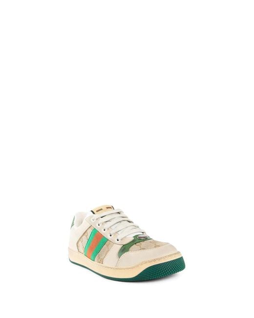 Gucci Green Screener Sneakers
