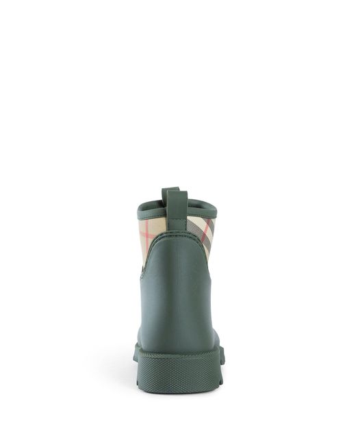 Burberry Green Boots