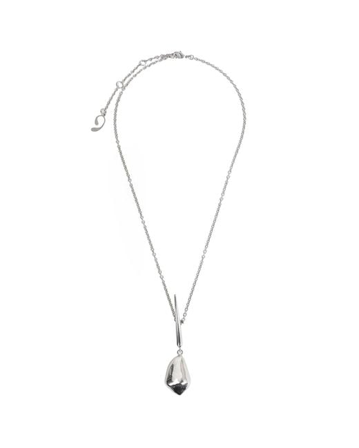 Panconesi Metallic Lacrima Necklace for men