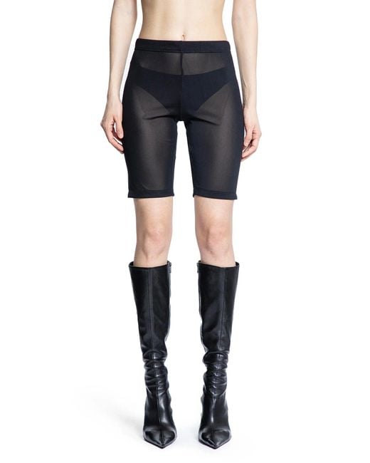 44 Label Group Blue Classic Biker Shorts