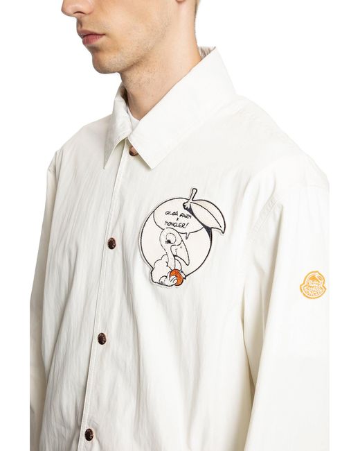 Moncler Genius White Jackets for men