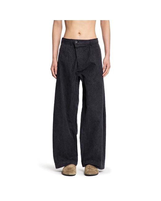 Jan Jan Van Essche Black Trousers#84 for men