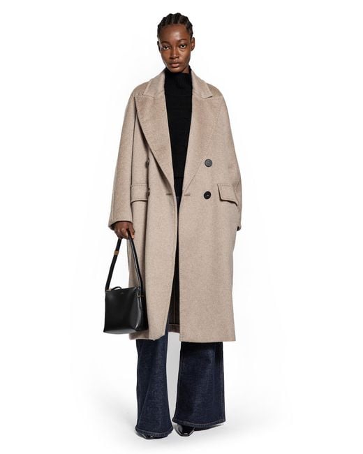 Max Mara Natural Angus Coat