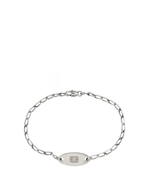 Balenciaga Metallic Everyday Bracelet for men
