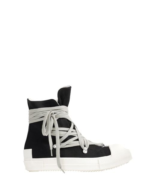 Rick Owens Black Tower Megalace Sneaks for men