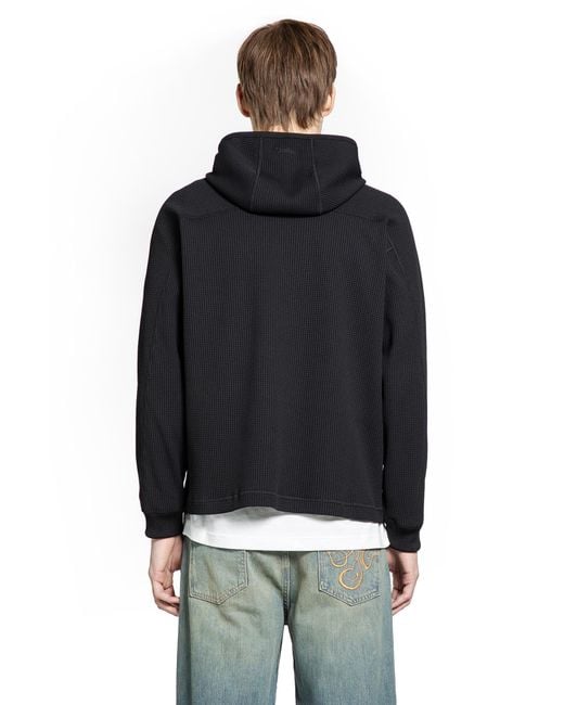 Laminar Black Honeycomb Cotton Jersey for men