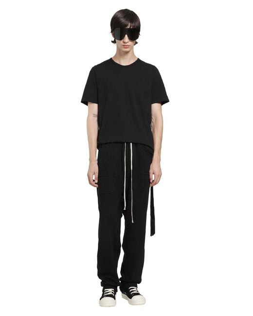 Rick Owens Black Tower Classic Cargo Drawstring for men