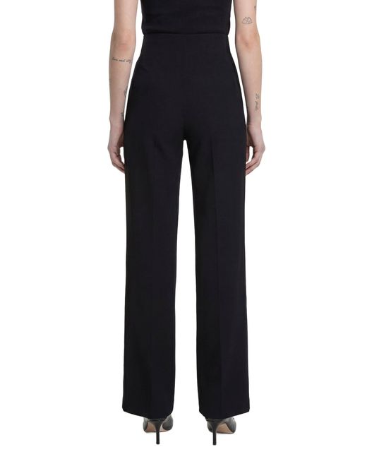 Gucci Black Technical Stretch Wool Pants