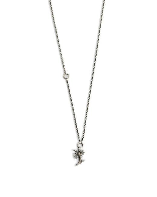 Werkstatt:münchen White Mini Palm Necklace for men