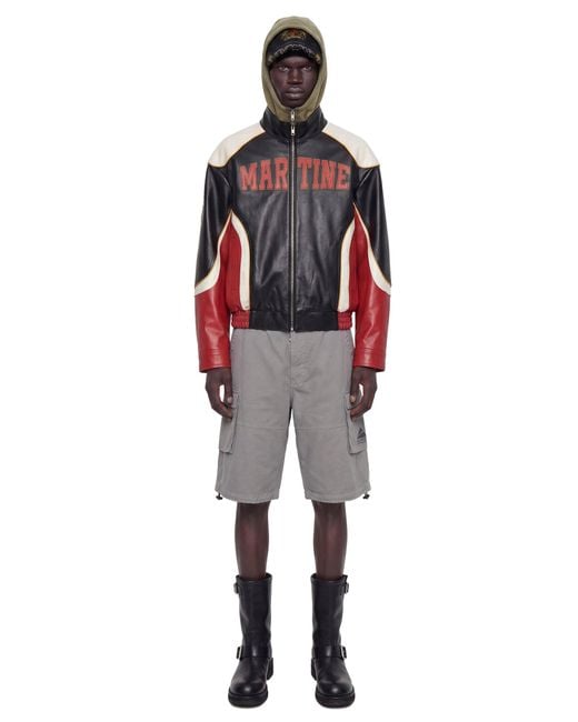Martine Rose Gray Utility Shorts for men