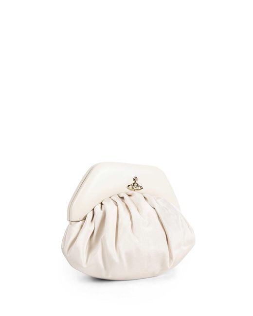 Vivienne Westwood White Broke Clutch