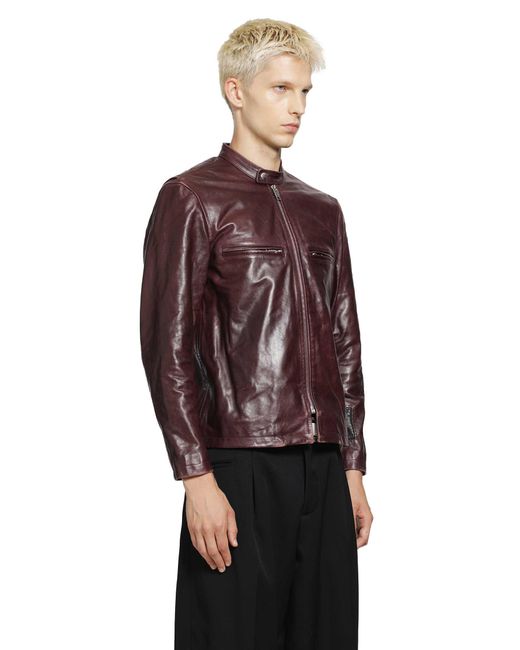 Enfants Riches Deprimes Red Side B Leather Jacket for men