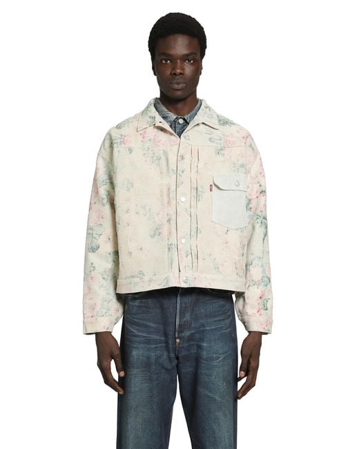 Junya Watanabe Natural X Levi's Flower Print Jacket for men
