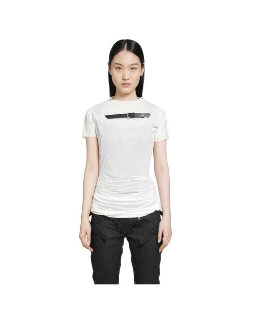 Dilara Findikoglu White Spell The Words T-Shirt