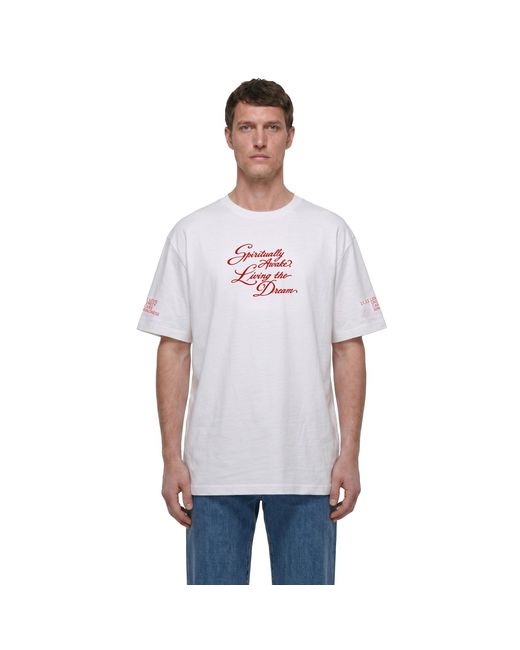 11:11LUCK White Antonioli Exclusive Spiritually Awake Tee for men
