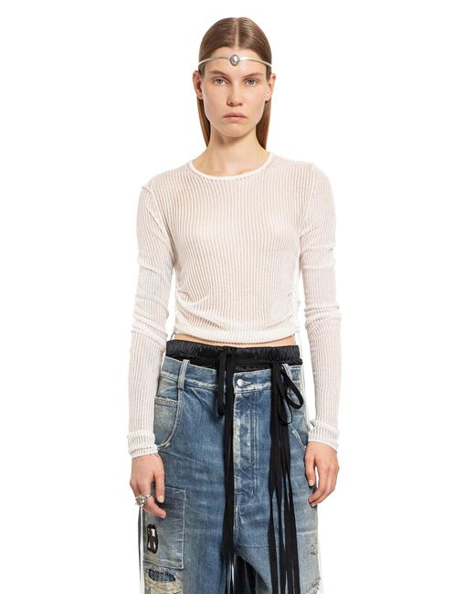 Ann Demeulemeester White Tops