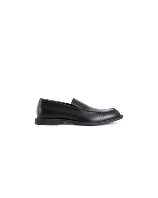 The Row Black Nic Loafers for men