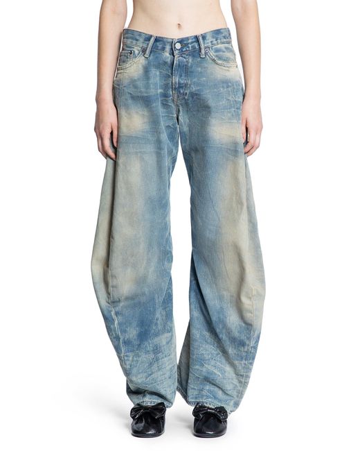 Acne Blue Relaxed Fit Jeans 2006