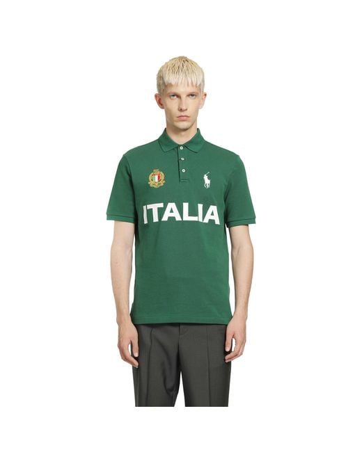 Polo Ralph Lauren Green Italia Polo for men