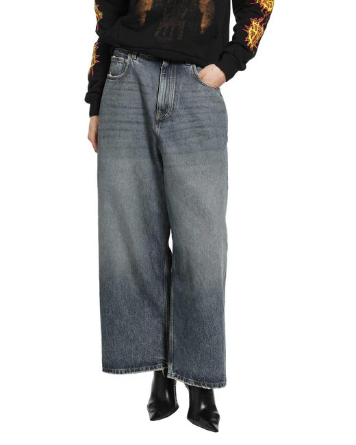 Balenciaga Blue Low Crotch Baggy Jeans