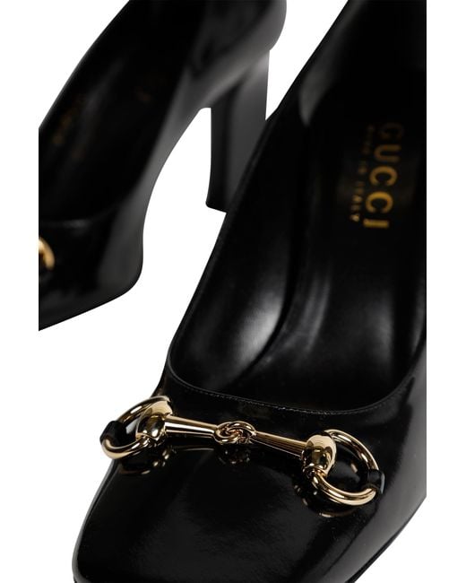 Gucci Black Signora Pumps