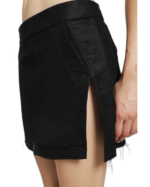 Rick Owens Black Tower Fog Cut Off Mini