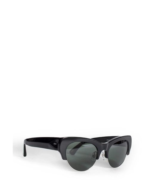 Dries Van Noten Black Eyewear for men