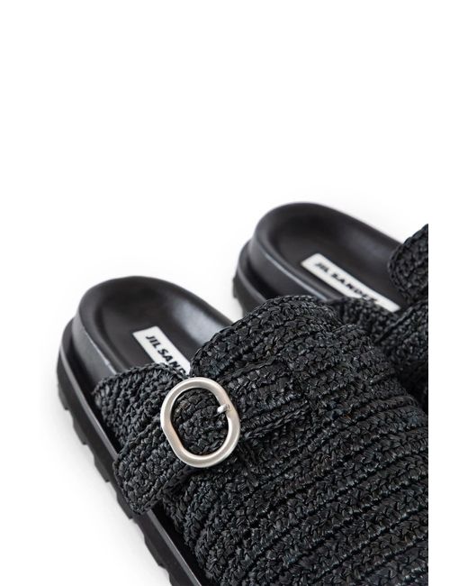 Jil Sander Black Sandals & Slides for men