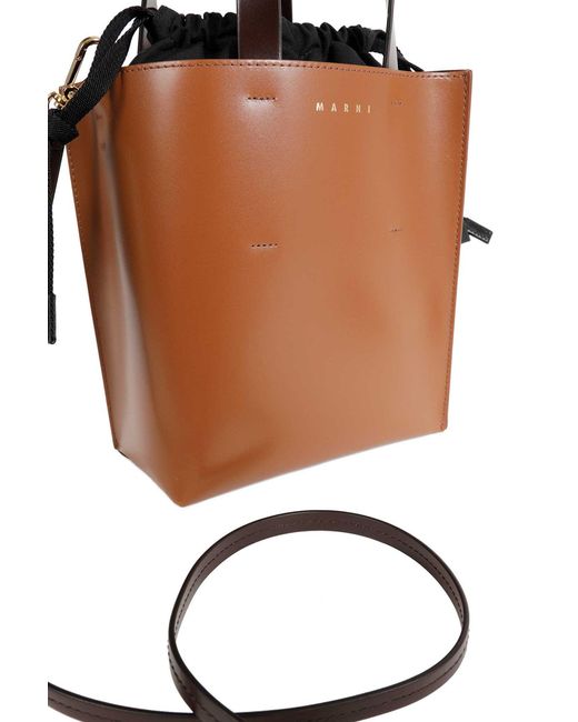 Marni Brown Museo Mini Bag