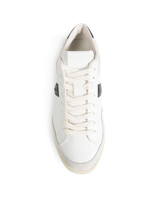 Tom Ford White Blake Sneakers for men