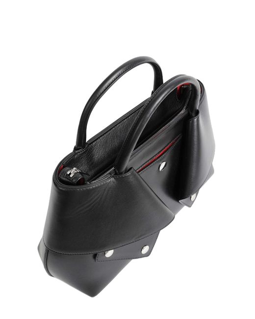 Totême  Black Small Mercer Leather Tote