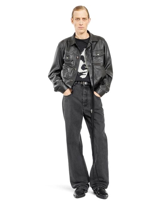 Ann Demeulemeester Gray Raf 5 Pocket Standard Blouson for men