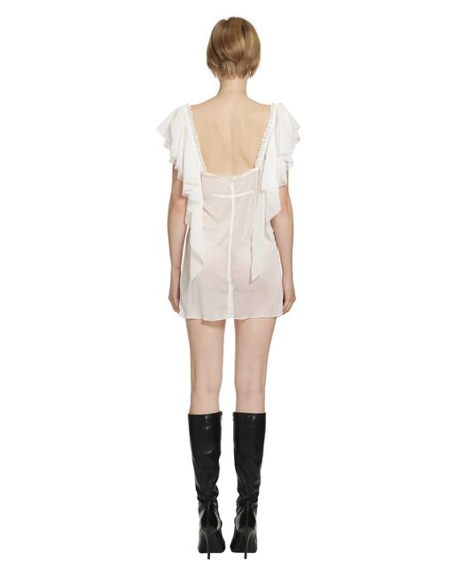 Daisy London Natural Angelic Wing'Ed Shift Dress