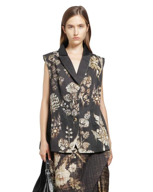 IA London Black Iris Waistcoat