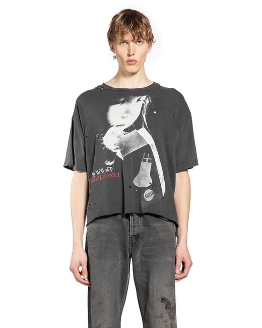 Enfants Riches Deprimes Gray Well Of Loneliness T-Shirt for men
