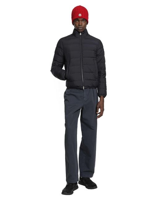 Moncler Black Baudinet Short Down Jacket for men