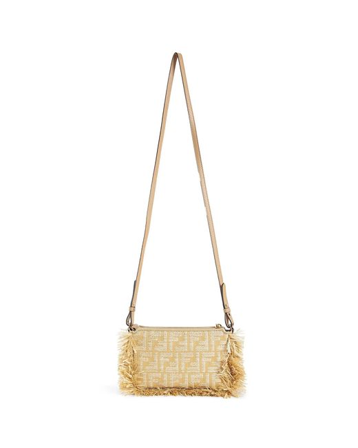 Fendi Natural Clutches & Pouches