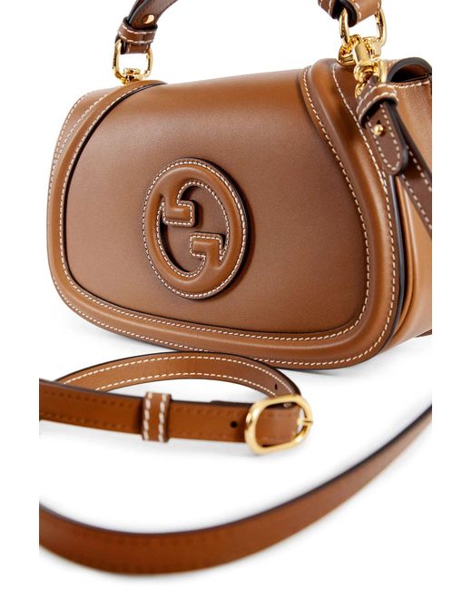 Gucci Brown Blondie Medium Top Handle Bag