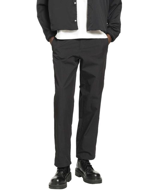 Laminar Black Nylon Pants for men