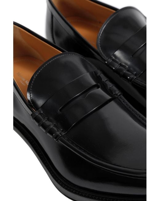 Maison Margiela Black Heel-Less Loafer for men